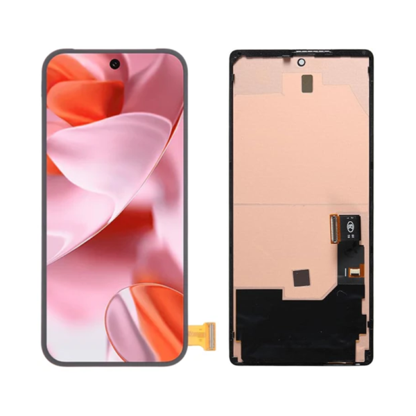 Replacement LCD Screen Display Touch and Digitizer Assembly For Google Pixel 9 With Frame - Black - Image 1