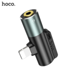 HOCO LS32 2 in 1 Lightning to 3.5mm Digital Audio Converter - Image 2