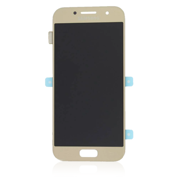 Replacement LCD Screen For Samsung Galaxy A3 2017 (A320) Gold - No Frame - Image 3