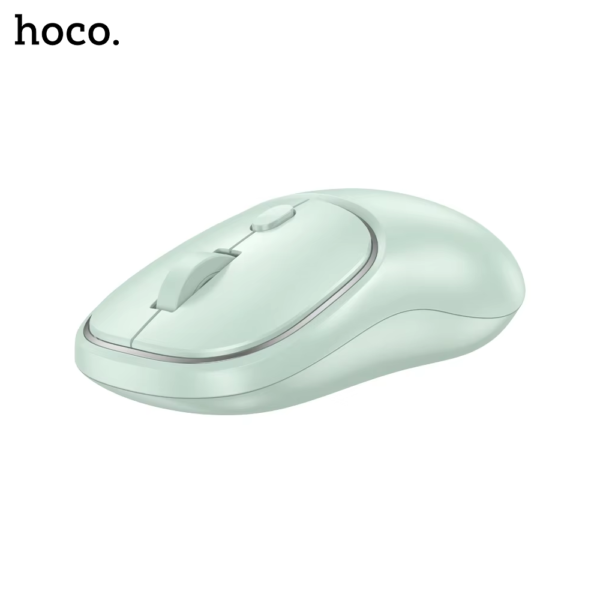 HOCO GM25 Dual-Mode Wireless Bluetooth 2.4G Silent Mouse Ergonomic HOCO GM25 Dual Mode 2.4G Wireless Bluetooth Mouse - Image 4