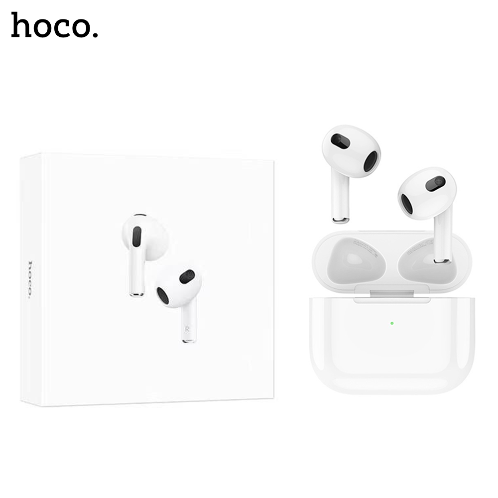 5A HOCO EW76 TWS True Wireless Earbuds - White HOCO EW76 TWS True Wireless Earbuds - White - Image 1