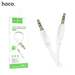 HOCO UPA16 3.5mm to 3.5mm AUX Audio Cable 2M - WHITE