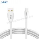 ANG E108 - Type C Fast Charging Soft Data Cable 1 Meter - Image 2