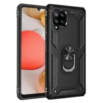 Slim Shockproof Ring Armor Stand Phone Case for Samsung Galaxy A42 - Image 2