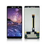 Replacement LCD Screen Display and Touch for Nokia 7 Plus Black - No Frame