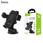 HOCO CA31 Cool Run Car Holder Suction Mount For Phone - BLACK