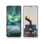 Replacement LCD Screen Display and Touch for Nokia 7.2 Black - No Frame