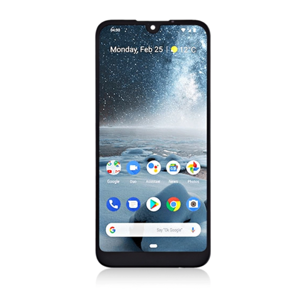 Replacement LCD Screen Display and Touch for Nokia 4.2 Black - No Frame - Image 2