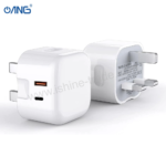 ANG TC30 - 1 USB Port QC3.0 + 1 USB C Port 20W Adaptor - Image 2