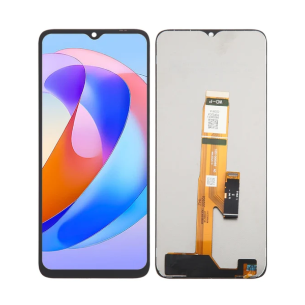 Replacement LCD Screen Display Touch and Digitizer Assembly for Honor X6a Black - No Frame - Image 1