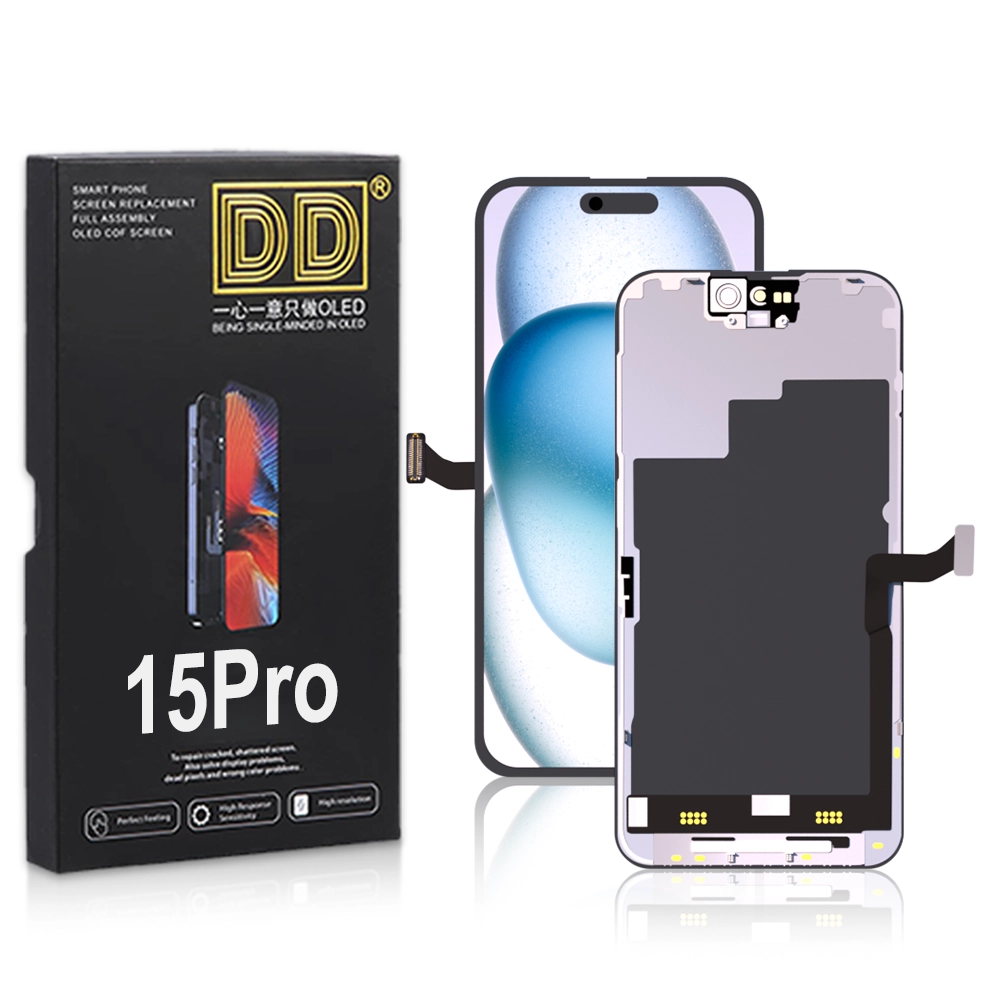8A Soft OLED iPhone 15 Pro Display and Touch Screen Digitizer Assembly Soft OLED iPhone 15 Pro Display and Touch Screen Digitizer Assembly - Image 1