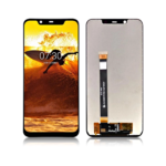 Replacement LCD Screen Display and Touch for Nokia 8.1 Black - No Frame