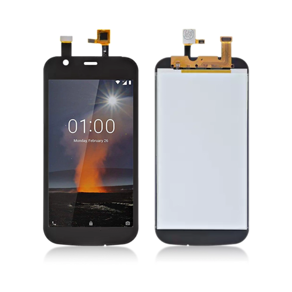 Replacement LCD Screen Display and Touch for Nokia 1 Black - No Frame - Image 1