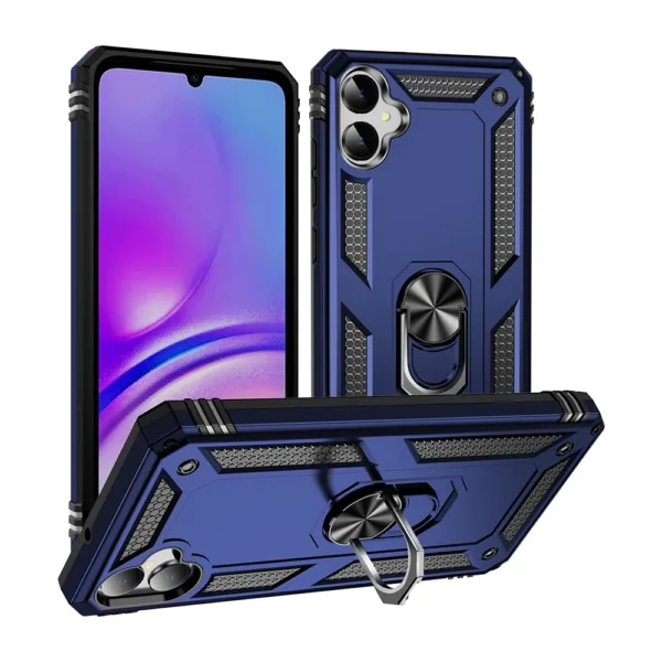 Slim Shockproof Ring Armor Stand Phone Case for Samsung Galaxy A06 - Image 2