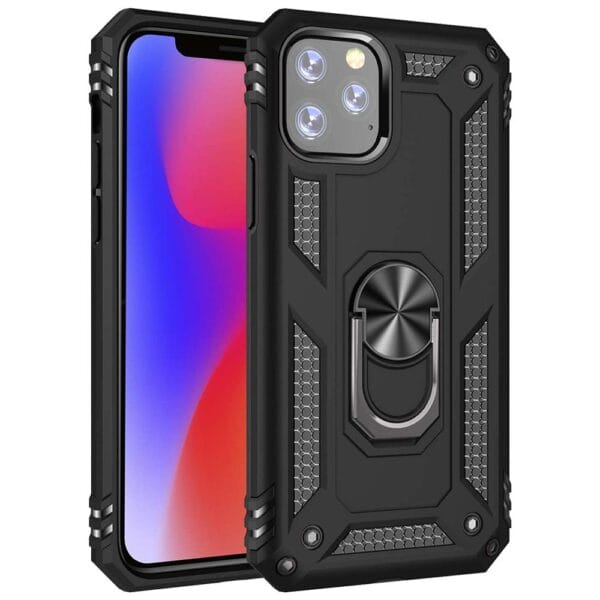 Slim Shockproof Ring Armor Case For iPhone 11 Pro Max - Image 2