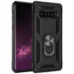Slim Shockproof Ring Armor Stand Phone Case for Samsung Galaxy S10 Plus - Image 2