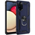 Slim Shockproof Ring Armor Stand Phone Case for Samsung Galaxy A02 - Image 2