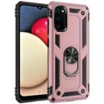 Slim Shockproof Ring Armor Stand Phone Case for Samsung Galaxy A02 - Image 4