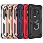 Slim Shockproof Ring Armor Stand Phone Cover Case for Samsung Galaxy S9
