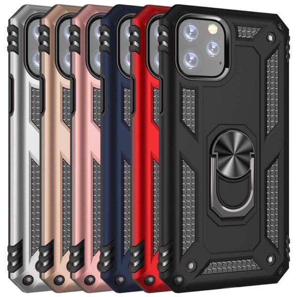 Slim Shockproof Ring Armor Case For iPhone 11 Pro Max - Image 1