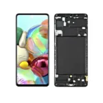 Replacement OLED LCD Screen For Samsung Galaxy A71 (A715) - With Frame