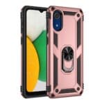 Slim Shockproof Ring Armor Stand Phone Case for Samsung Galaxy A03 Core - Image 3