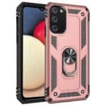 Slim Shockproof Ring Armor Stand Phone Case for Samsung Galaxy A03s - Image 5