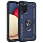 Slim Shockproof Ring Armor Stand Phone Case for Samsung Galaxy A03s - Image 3