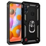 Slim Shockproof Ring Armor Stand Phone Case for Samsung Galaxy A11 - Image 2