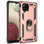 Slim Shockproof Ring Armor Stand Phone Case for Samsung Galaxy A12 - Image 5