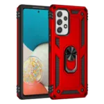 Slim Shockproof Ring Armor Stand Phone Case for Samsung Galaxy A53 - Image 4