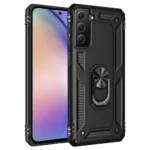 Slim Shockproof Ring Armor Stand Phone Case for Samsung Galaxy A55 - Image 2