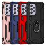 Slim Shockproof Ring Armor Stand Phone Case for Samsung Galaxy A73