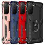 Slim Shockproof Ring Armor Stand Phone Case for Samsung Galaxy S21 FE
