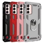 Slim Shockproof Ring Armor Stand Phone Case for Samsung Galaxy S21