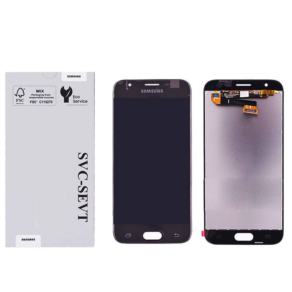 Samsung Galaxy J3 2017-Black Genuine LCD Screen For Samsung Galaxy J3 2017 (J330) No Frame - Black  (GH96-10969A) - Image 1