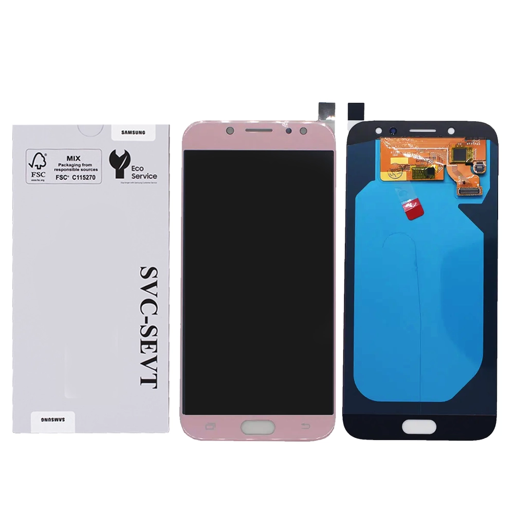 Samsung Galaxy J7 2017-Pink Genuine LCD Screen For Samsung Galaxy J7 2017 (J730) No Frame - Pink  (GH97-20736D) - Image 1