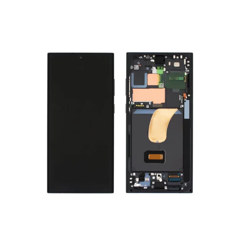 Screen For Samsung Galaxy S23 Ultra S918 Black Boltify Limited T/A iShine Trade