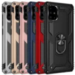 Slim Shockproof Ring Armor Stand Phone Case for Samsung Galaxy A71