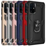 Slim Shockproof Ring Armor Stand Phone Case for Samsung Galaxy S20 Plus