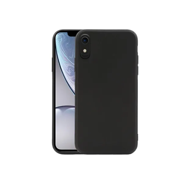Camera Lens Black TPU Gel Case For iPhone XR - Image 1