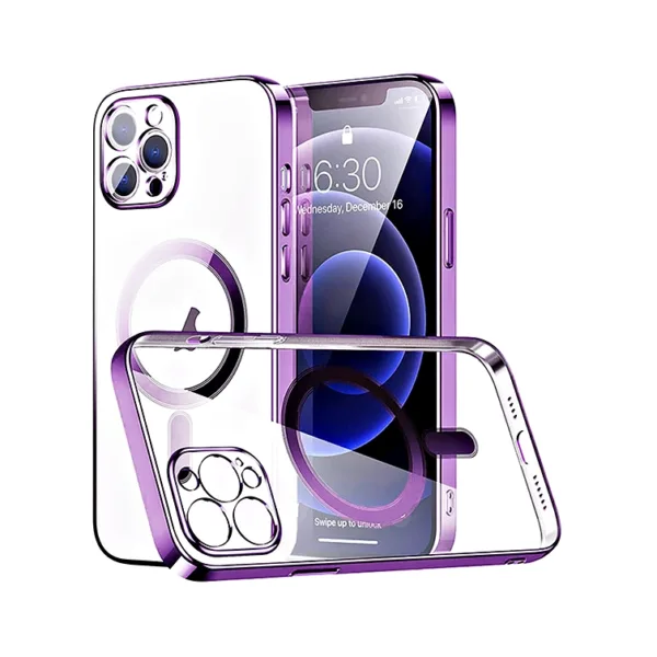 Magsafe Electro Plated Case For iPhone 15 Plus - Image 2