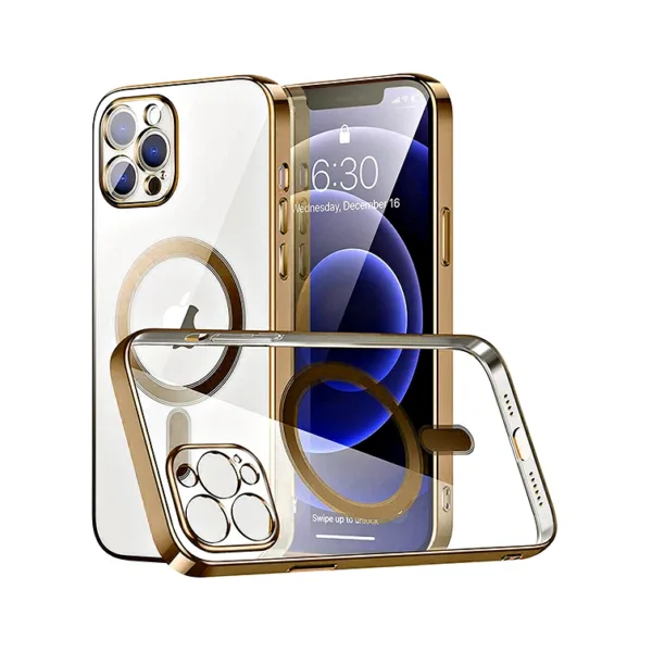 Magsafe Electro Plated Case For iPhone 15 Plus - Image 3
