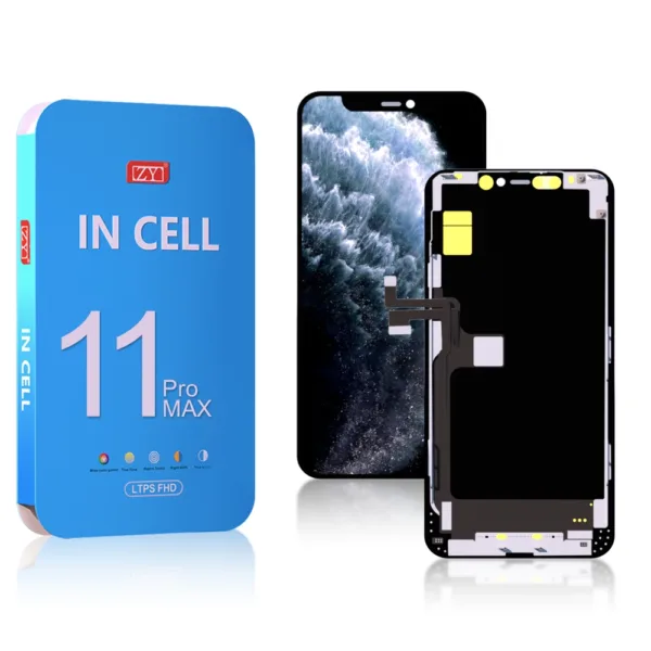 ZY HD+ Incell iPhone 11 Pro Max LCD Module Display and Touch Screen Digitizer Assembly - Image 1