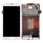 Replacement LCD Display Touch Screen For One Plus 3T (A3003) - With Frame - White