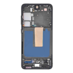 Replacement OLED LCD Screen For Samsung Galaxy S23 (S911B) Black - With Frame - Image 2
