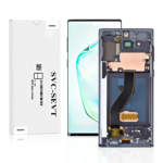Genuine LCD Screen For Samsung Galaxy Note 10 (N970) With Frame and Touchpad – Black (GH82-20818A)