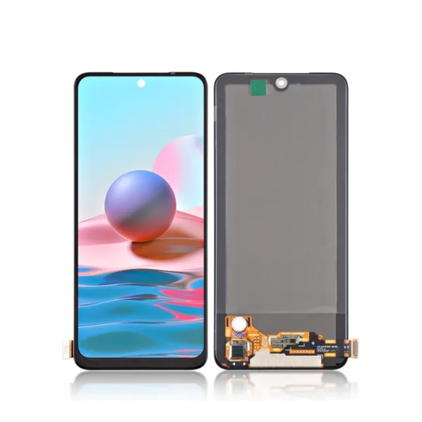 Replacement LCD Screen Display Touch and Digitizer Assembly for Xiaomi Redmi Note 10 4G - No Frame - Image 1