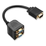 VGA To 2VGA Female Y Splitter
