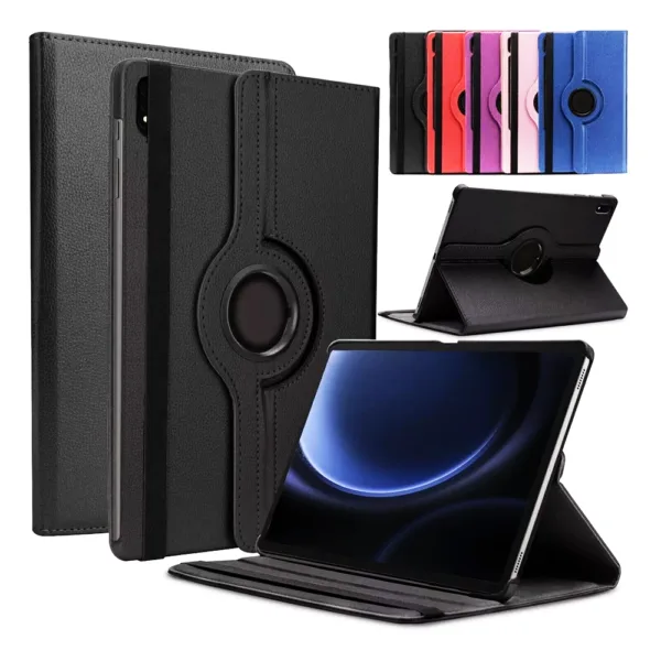 360 Rotating Leather Case For  Samsung Galaxy Tab S10 Ultra - Image 1